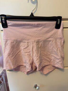 wild fable Light Pink High-Rise Bike Shorts